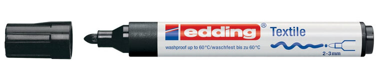 Edding textielmarker 4500 zwart