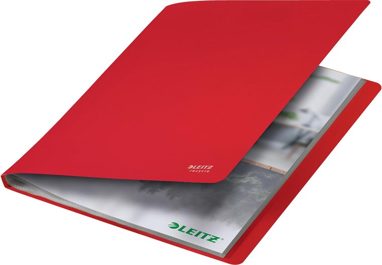 Leitz Recycle showalbum, ft A4, 40 hoezen, rood