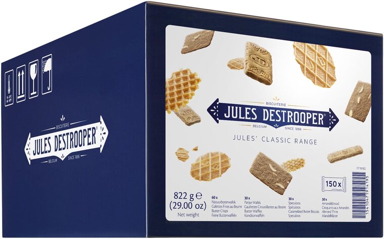 Jules Destrooper koekjes, Jules&#039; Classic Range, doos van 150 stuks