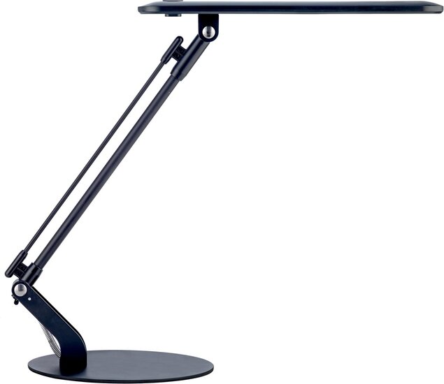 Unilux LED bureaulamp Rumbaled, zwart