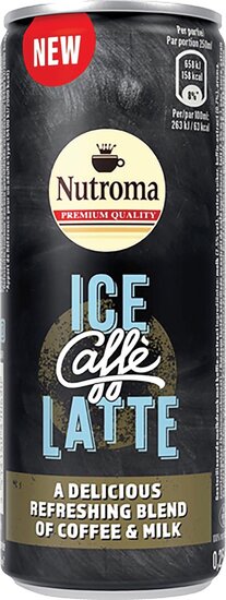 Nutroma Ice Caff&egrave; Latte, blik van 25 cl, pak 12 stuks