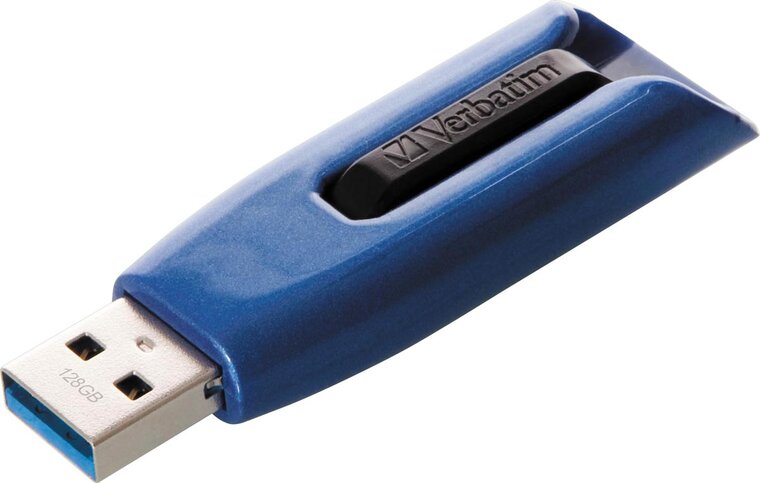 Verbatim V3 Max USB 3.0 stick, 128GB, blauw