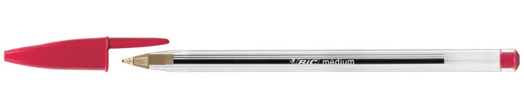 Bic balpen Cristal Medium rood