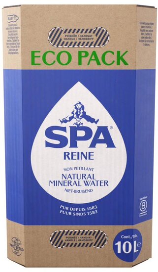 Spa Reine, niet-bruisend, eco pack van 10 l