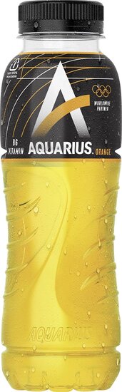 Aquarius Orange frisdrank, fles van 33 cl, pak van 24 stuks