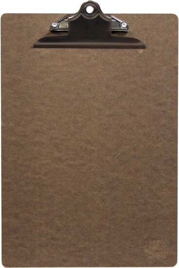 Securit menukaart Clipboard, ft 34 x 23 cm, uit hout