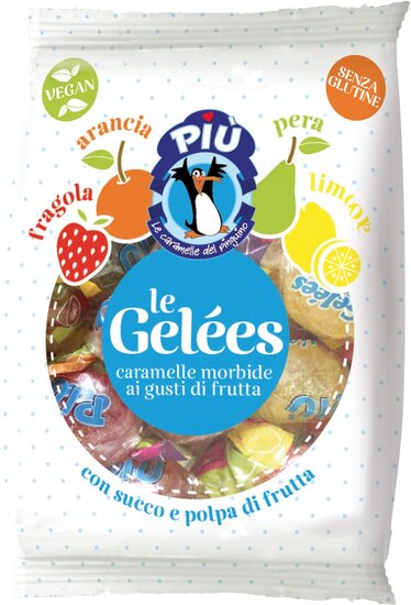 Piu Jelly Fruit snoepjes, zak van 1 kg