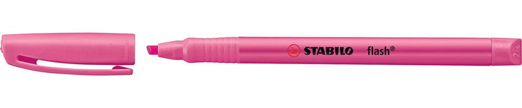 STABILO flash markeerstift, roze