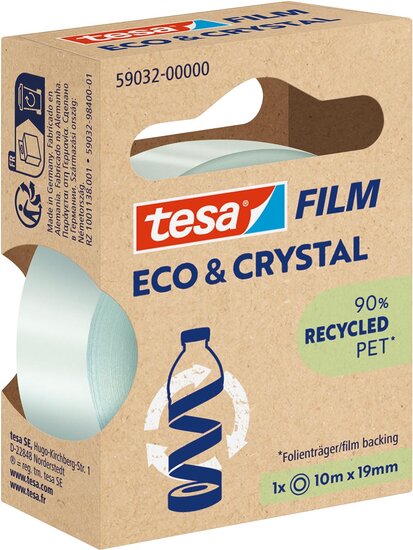 Tesafilm eco &amp; crystal, ft 19 mm x 10 m