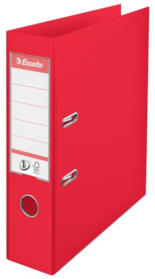 Esselte Ordner Power N&deg; 1 Vivida ft A4, rug van 7,5 cm, rood