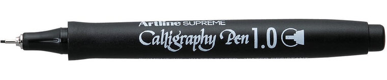 Artline marker Supreme Calligraphy Pen, 1,0 mm, zwart