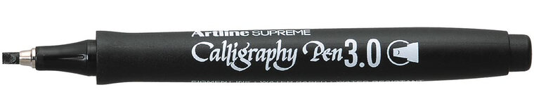 Artline marker Supreme Calligraphy Pen, 3,0 mm, zwart