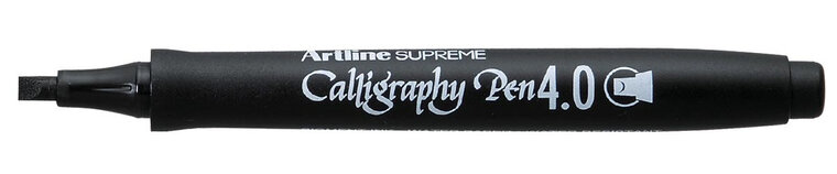 Artline marker Supreme Calligraphy Pen, 4,0 mm, zwart