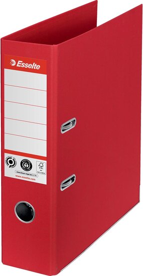 Esselte No.1 ordner CO2  Gecompenseerd A4, 7,5 cm, rood