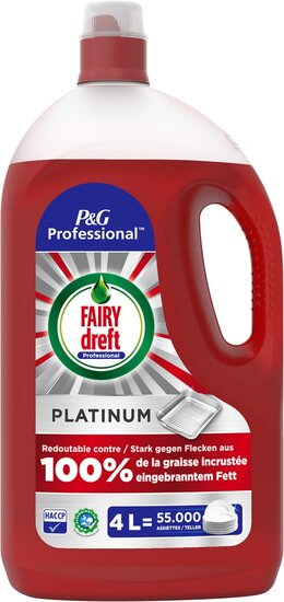 FAIRY dreft Professional handafwasmiddel Platinum, fles van 4 l