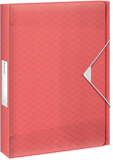 Esselte Colour&#039;Breeze elastobox, ft A4, 2,5 cm, koraal