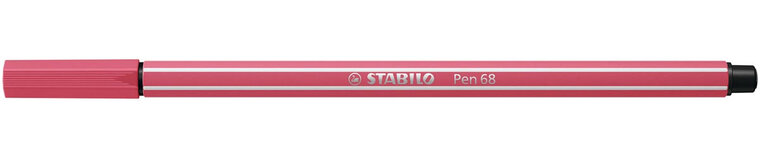 STABILO Pen 68 viltstift, strawberry red (aardbeirood)