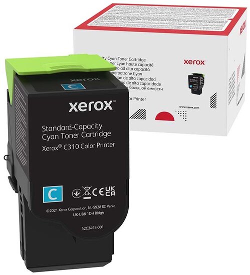 Xerox toner C310/C315, 2.000 pagina&#039;s, OEM 006R04357, cyaan