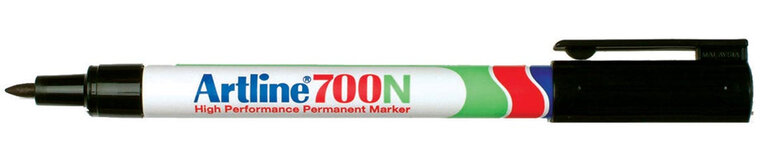 Permanent marker Artline 700N zwart