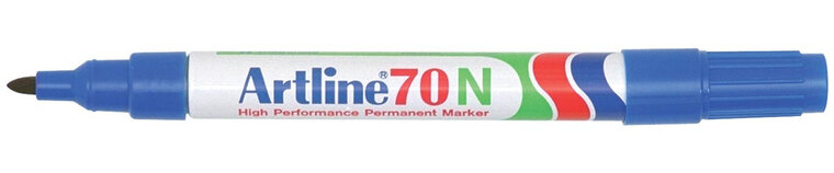 Permanent marker Artline 70N blauw