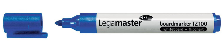 Legamaster whiteboardmarker TZ 100 blauw