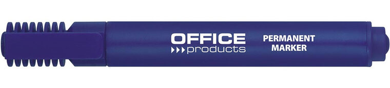 Office Products permanent marker 1-5 mm, beitelpunt, blauw