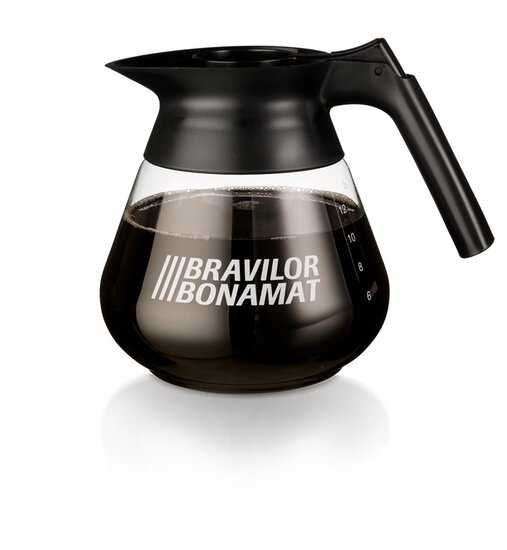 Bravilor Bonamat glazen koffiekan, 1,7 l