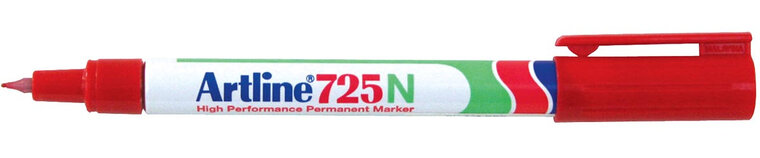 Permanent marker Artline 725N rood