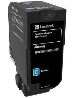 Lexmark Return Program toner CS72x, 3.000 pagina&#039;s, OEM 74C20C0, cyaan