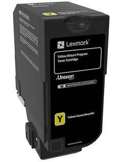 Lexmark Return Program toner CS72x, 3.000 pagina&#039;s, OEM 74C20Y0, geel