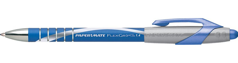 Paper Mate balpen Flexgrip Elite blauw