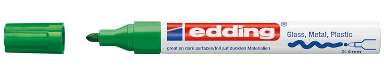 Edding glanslakmarker e-750 CR groen