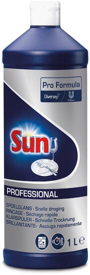 Sun Pro Formula spoelglans voor vaatwasser, flacon van 1 liter