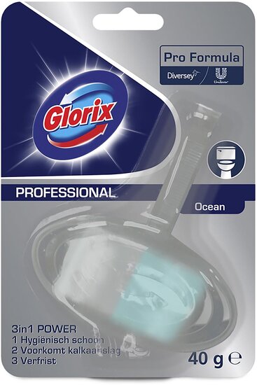 Glorix toiletblokje Ocean Fresh, blokje van 40 gram