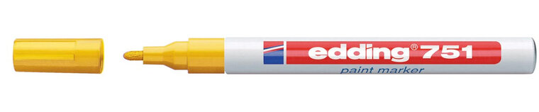 Edding paintmarker e-751 Professional geel