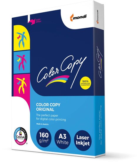 Color Copy printpapier ft A3, 160 g, pak van 250 vel