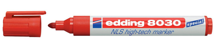 Edding NLS High-Tech marker e-8030 rood