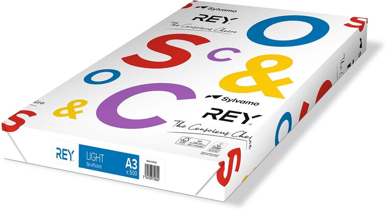 Rey Light printpapier ft A3, 75 g, pak van 500 vel