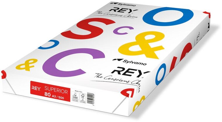 Rey Superior Document printpapier ft A3, 80 g, pak van 500 vel