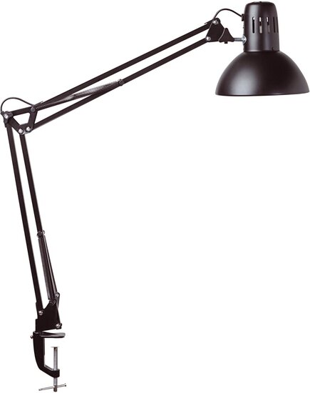 MAUL bureaulamp Study excl.lamp met tafelklem, zwart