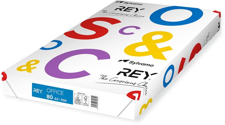 Rey Office Document printpapier ft A3, 80 g, pak van 500 vel