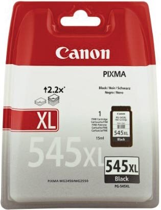 Canon inktcartridge PG545XL, 400 pagina&#039;s, OEM 8286B001, zwart