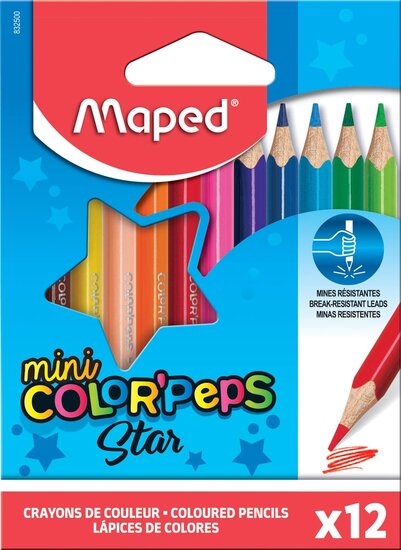 Maped driehoekig kleurpotlood Color&#039;Peps Mini