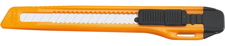 Westcott office cutter, 9mm, zwart/oranje