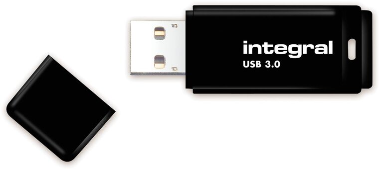 Integral USB stick 3.0 Black, 512 GB, zwart