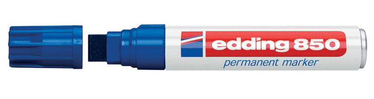 Edding permanente marker e-850 blauw