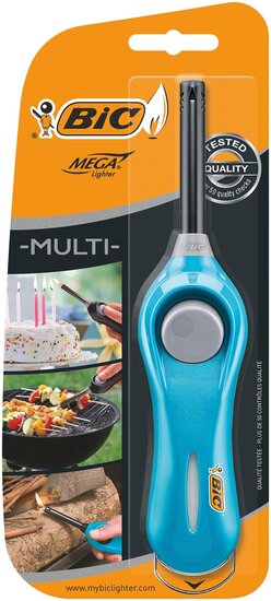 BIC U140 Megalighter Multi blister x1