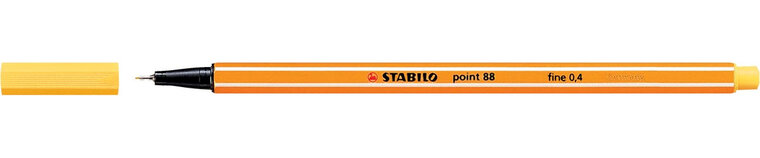 STABILO point 88 fineliner, geel