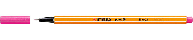 STABILO point 88 fineliner, roze