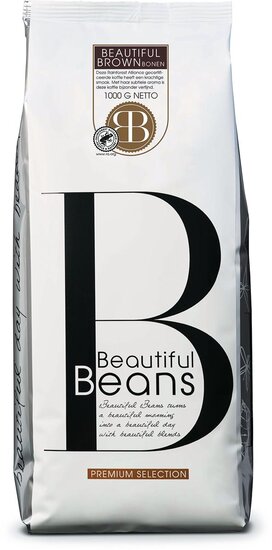 Beautiful Beans koffiebonen Brown Boon, zak van 1 kg